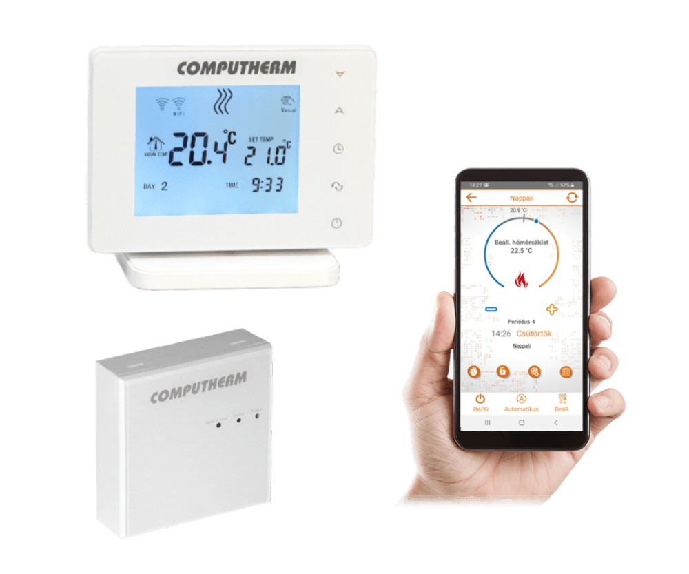 Computherm E400RF — Wi-Fi термостат